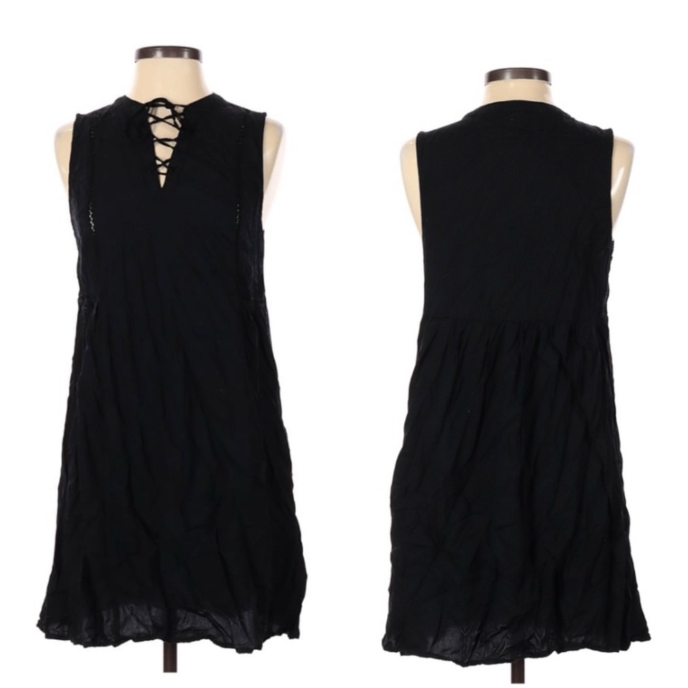 Old Navy Womens Dress Size Small Sleeveless Summer Flowy Lace Up